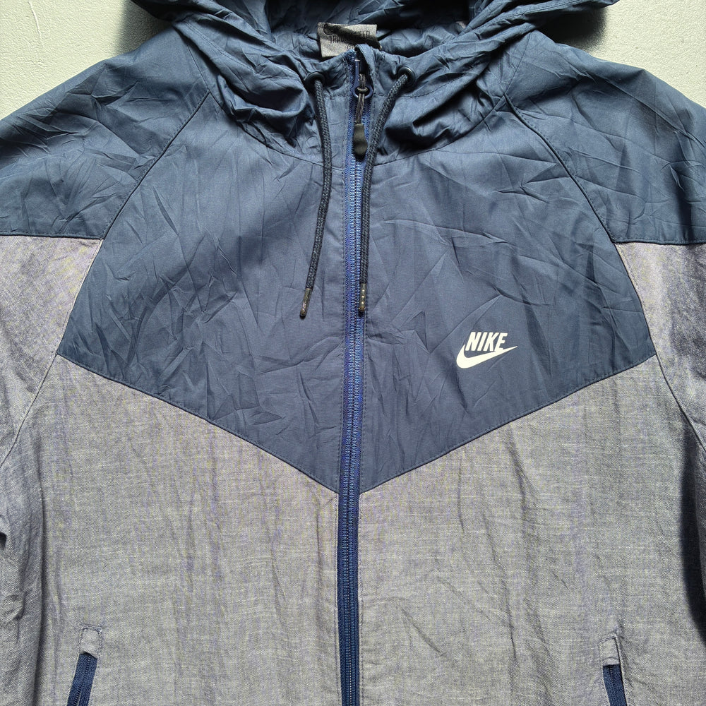 NIKE Hoodie × Indigo Denim|STYLE SET 01