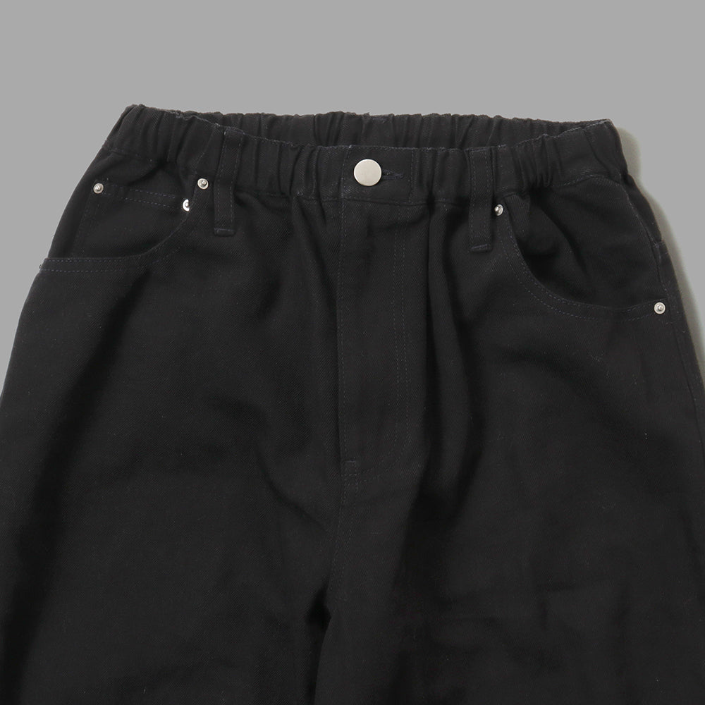 BLACKのDrawcord Easy Wide Denimの商品画像 5