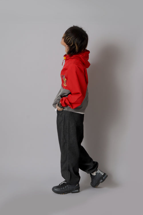 Gryffindor Anorak × Gray Denim｜STYLE SET 02
