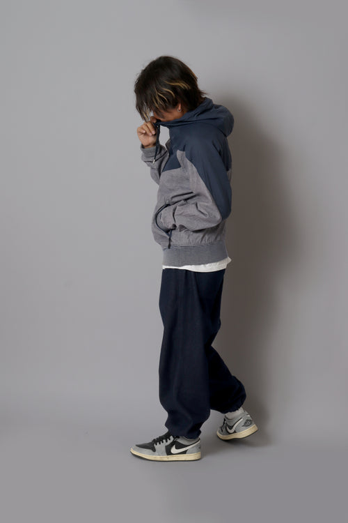 NIKE Hoodie × Indigo Denim｜STYLE SET 01