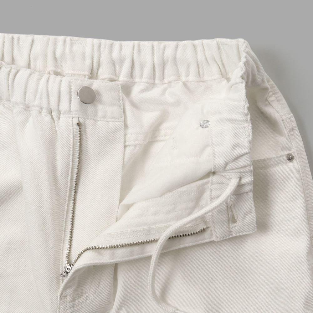 WHITEのDrawcord Easy Wide Denimの商品画像 6