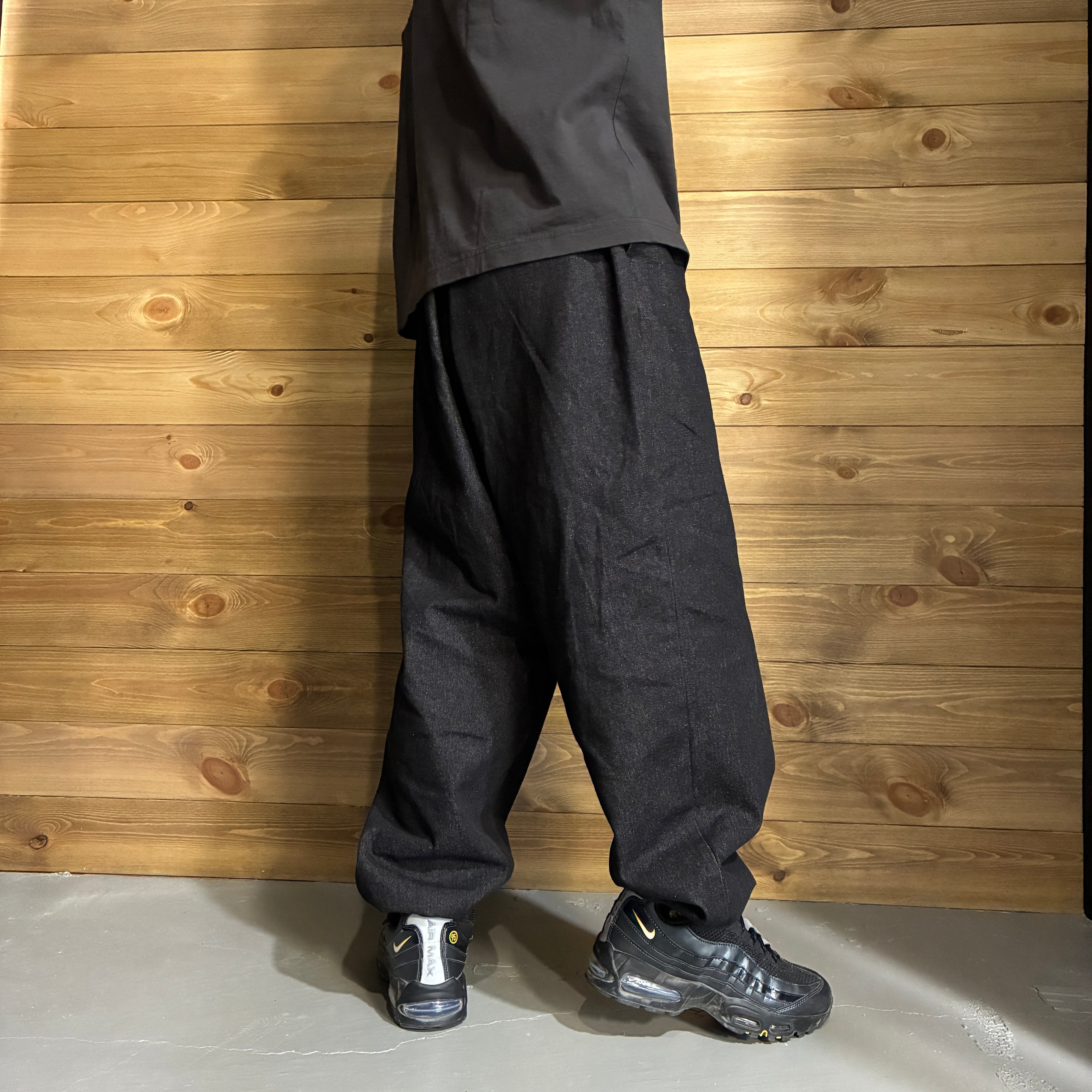 Drawcord Wide Denim
