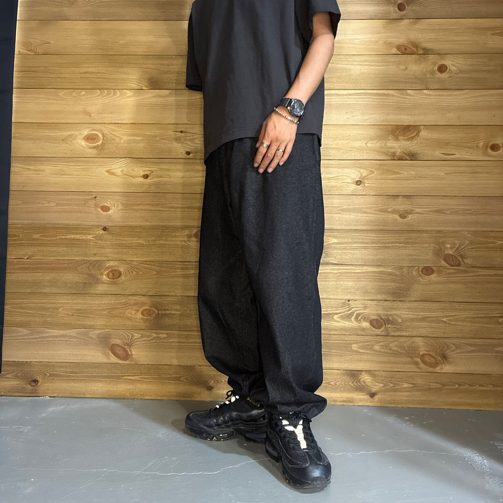 Drawcord Wide Denim