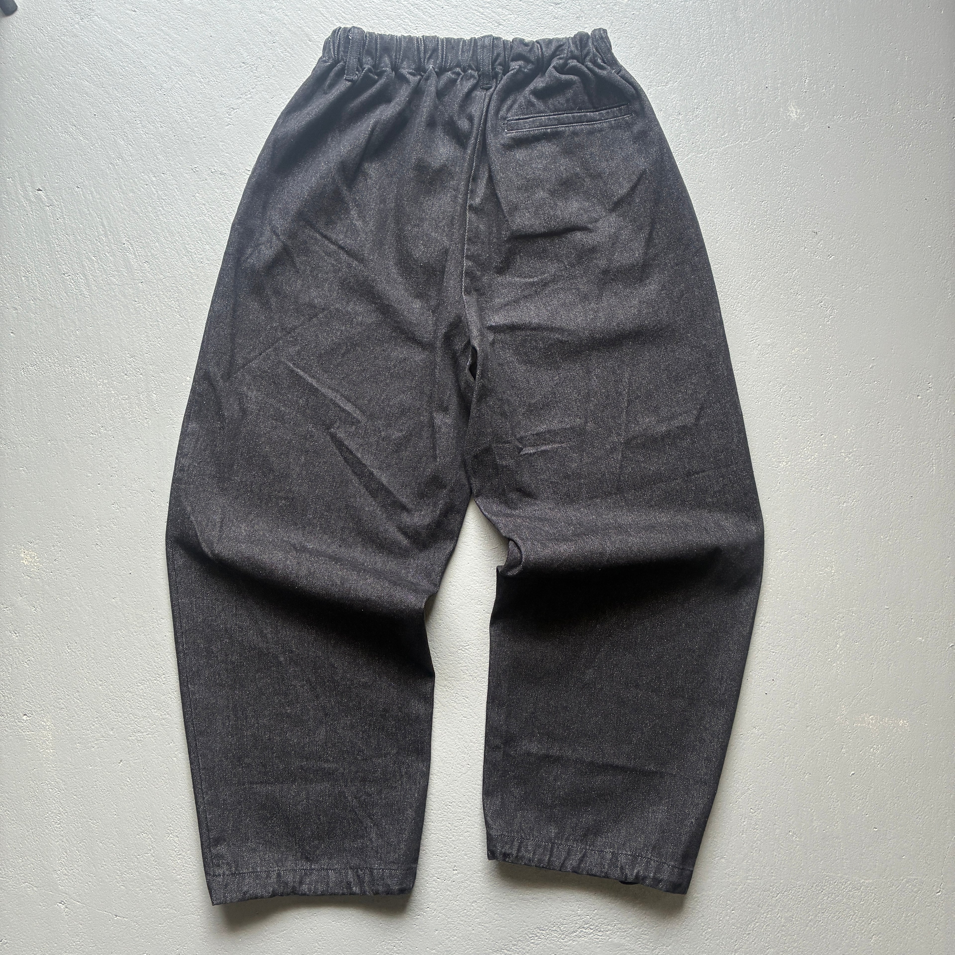 DMP Tee＆Drawcord Wide Denim Set
