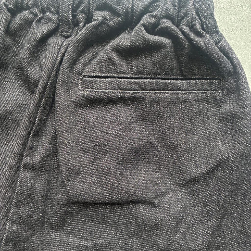 Drawcord Wide Denim