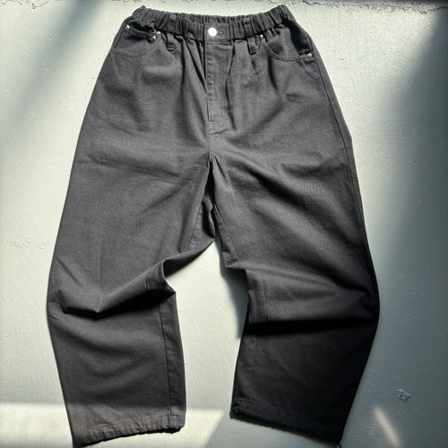 Drawcord Easy Wide Denim