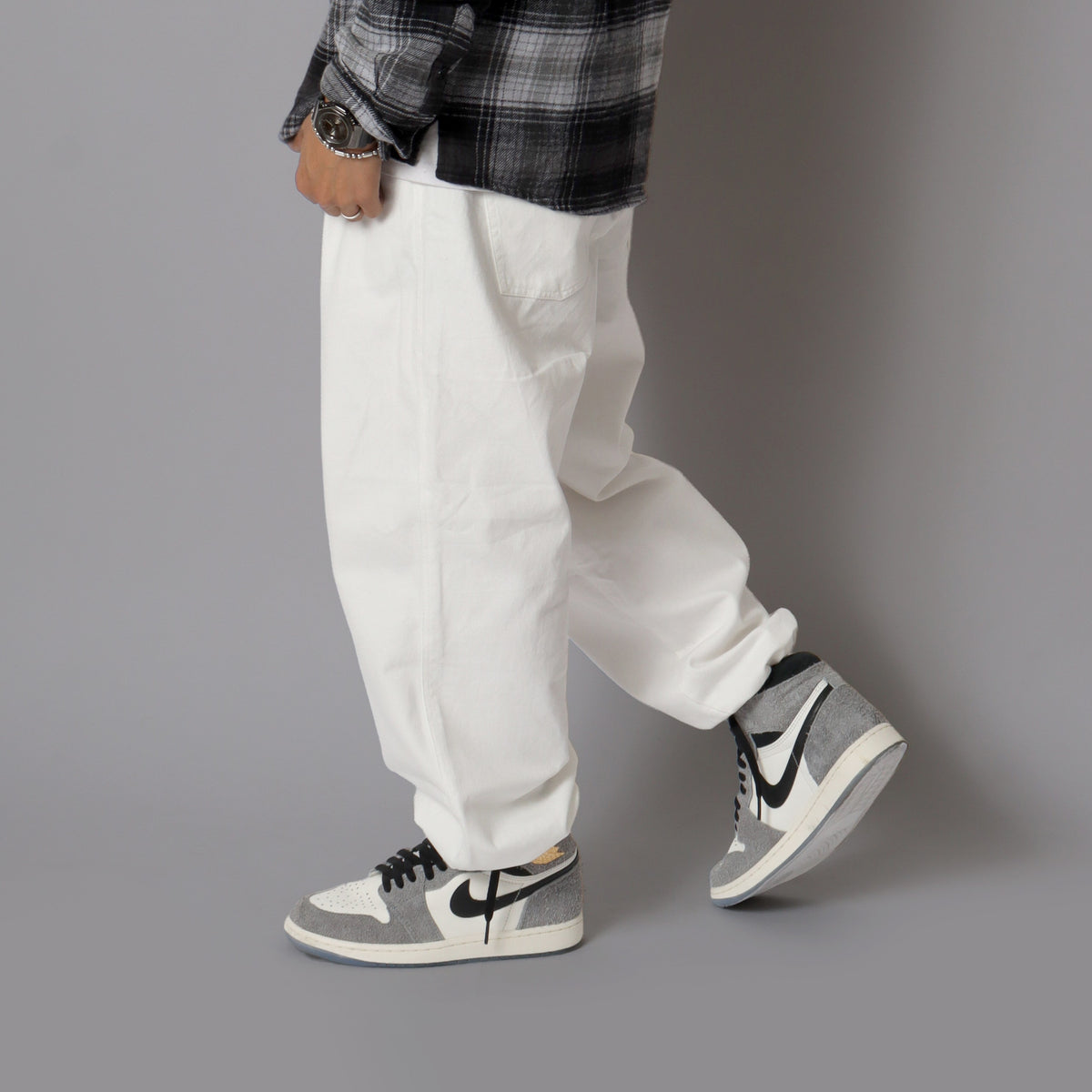 WHITEのDrawcord Easy Wide Denimの商品画像 2
